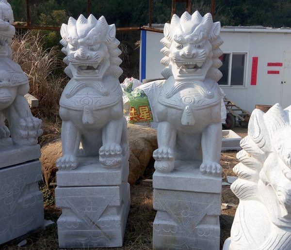 花岗岩石狮子 麒麟