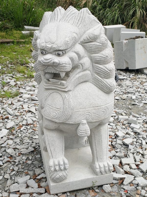 花岗岩石狮子