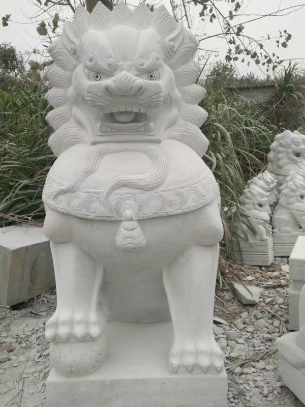 花岗岩石狮子