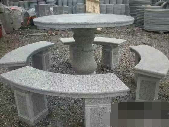 花岗岩石桌